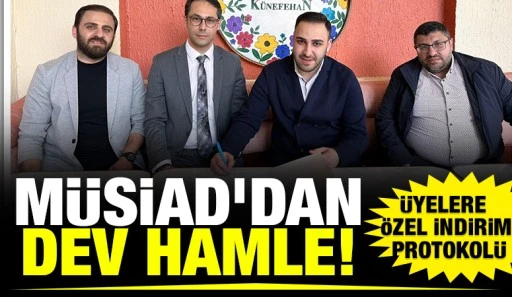 M&Uuml;SİAD&rsquo;DAN DEV HAMLE! &Uuml;YELERE &Ouml;ZEL İNDİRİM PROTOKOL&Uuml;