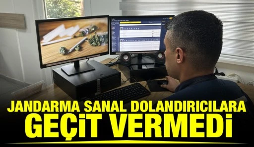 JANDARMA SANAL DOLANDIRICILARA GE&Ccedil;İT VERMEDİ