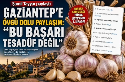 GAZİANTEP&rsquo;E &Ouml;VG&Uuml; DOLU PAYLAŞIM: &ldquo;BU BAŞARI TESAD&Uuml;F DEĞİL&rdquo;