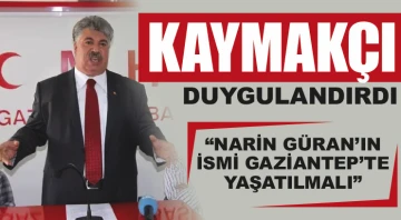 KAYMAKÇI DUYGULANDIRDI