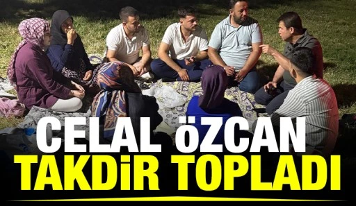 CELAL &Ouml;ZCAN TAKDİR TOPLADI