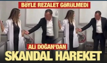 Ali Doğan’dan skandal hareket 