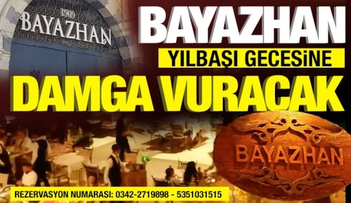 BAYAZHAN YILBAŞI GECESİNE DAMGA VURACAK