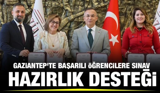 GAZİANTEP&rsquo;TE BAŞARILI &Ouml;ĞRENCİLERE SINAV HAZIRLIK DESTEĞİ