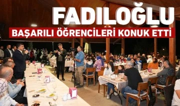 BAŞKAN FADILOĞLU, BAŞARILI ÖĞRENCİLERİ KONUK ETTİ