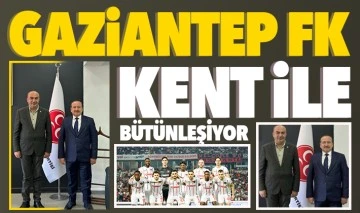 GAZİANTEP FK KENT İLE BÜTÜNLEŞİYOR