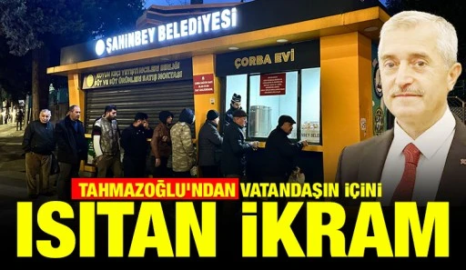 TAHMAZOĞLU'NDAN VATANDAŞIN İ&Ccedil;İNİ ISITAN İKRAM