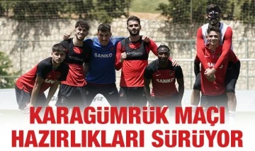 Karagümrük maçı hazırlıkları sürüyor 