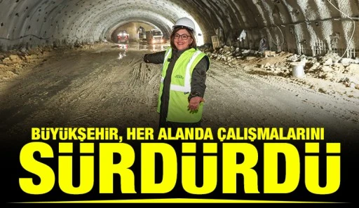 BÜYÜKŞEHİR, HER ALANDA ÇALIŞMALARINI SÜRDÜRDÜ