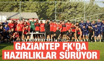 Gaziantep FK'da hazırlıklar sürüyor 