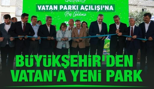 B&uuml;y&uuml;kşehir&rsquo;den Vatan&rsquo;a&nbsp; Yeni Park