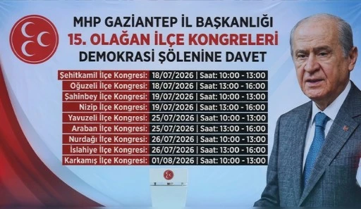 MHP GAZİANTEP&rsquo;TE "TOY" BAŞLIYOR