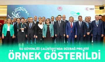 SU GÜVENLİĞİ ÇALIŞTAYI’NDA DÜZBAĞ PROJESİ ÖRNEK GÖSTERİLDİ