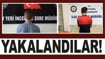 YAKALANDILAR...