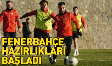 Fenerbahçe hazırlıkları başladı 