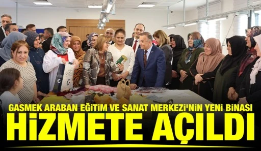 &nbsp;GASMEK ARABAN EĞİTİM VE SANAT MERKEZİ&rsquo;NİN YENİ BİNASI HİZMETE A&Ccedil;ILDI