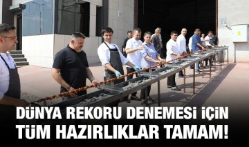 DÜNYA REKORU DENEMESİ İÇİN TÜM HAZIRLIKLAR TAMAM!