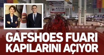 GAFSHOES FUARI 35. KEZ KAPILARINI AÇIYOR