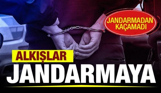 GAZİANTEP JANDARMASINDAN KAÇAMADI. ALKIŞLAR JANDARMAYA