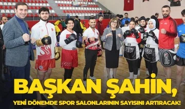 BAŞKAN ŞAHİN, YENİ DÖNEMDE SPOR SALONLARININ SAYISINI ARTIRACAK!