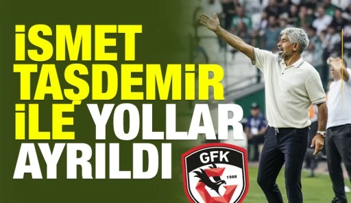  İSMET TAŞDEMİR İLE YOLLAR AYRILDI