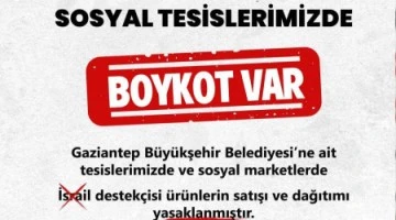 BAŞKAN ŞAHİN'DEN BOYKOT ÇAĞRISI