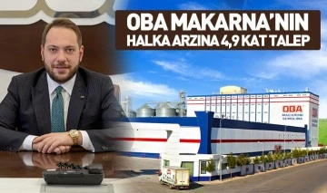 OBA MAKARNA’NIN HALKA ARZINA 4,9 KAT TALEP