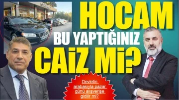 HOCAM BU YAPTIĞINIZ CAİZ Mİ?