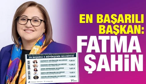 EN BAŞARILI BAŞKAN: FATMA ŞAHİN