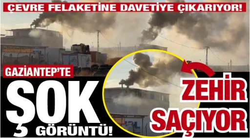GAZİANTEP’TE ŞOK GÖRÜNTÜ! ZEHİR SAÇIYOR!
