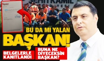 BU DA MI YALAN BAŞKAN!
