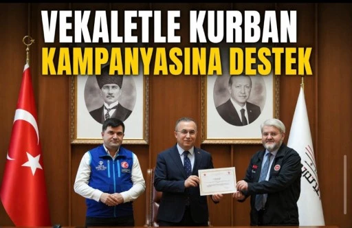 GAZİANTEP VALİSİ&rsquo;NDEN &ldquo;VEKALETLE KURBAN&rdquo; KAMPANYASINA DESTEK
