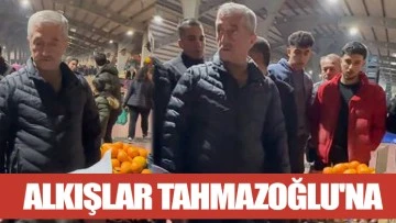 ALKIŞLAR TAHMAZOĞLU'NA