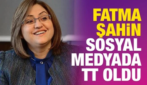 Fatma Şahin sosyal medyada TT oldu 