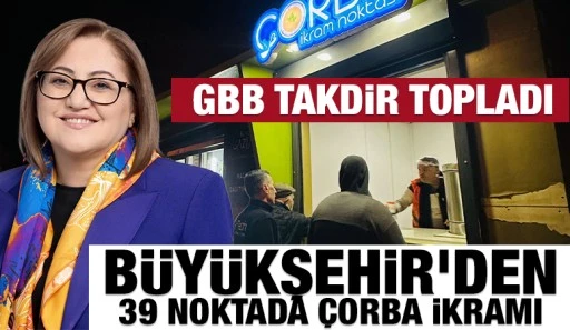B&Uuml;Y&Uuml;KŞEHİR'DEN 39 NOKTADA &Ccedil;ORBA İKRAMI