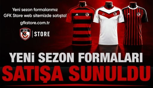 YENİ SEZON FORMALARI  SATIŞA SUNULDU
