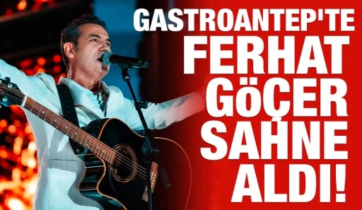 GASTROANTEP&rsquo;TE FERHAT G&Ouml;&Ccedil;ER SAHNE ALDI!