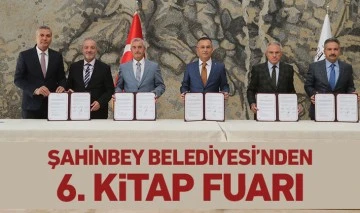 ŞAHİNBEY BELEDİYESİ’NDEN 6. KİTAP FUARI