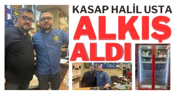 KASAP HALİL USTA ALKIŞ ALDI