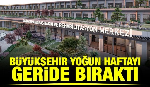 B&Uuml;Y&Uuml;KŞEHİR BELEDİYESİ YOĞUN HAFTAYI GERİDE BIRAKTI