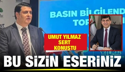 UMUT YILMAZ SERT KONUŞTU: BU SİZİN ESERİNİZ
