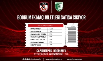 BODRUMSPOR MAÇI BİLETLERİ SATIŞTA