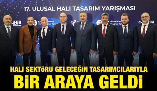 Halı sektörü  geleceğin tasarımcılarıyla  bir araya geldi 