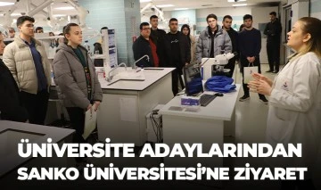 ÜNİVERSİTE ADAYLARINDAN SANKO ÜNİVERSİTESİ’NE ZİYARET