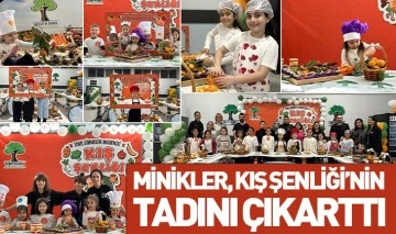 MİNİKLER, KIŞ ŞENLİĞİ’NİN TADINI ÇIKARTTI