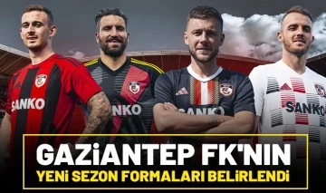 Gaziantep FK'nın yeni sezon formaları belirlendi 