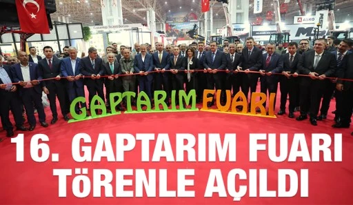 16. GAPTARIM FUARI T&Ouml;RENLE A&Ccedil;ILDI