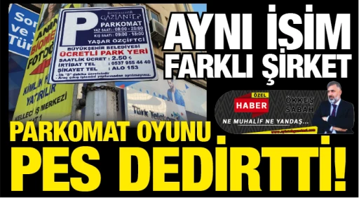AYNI İSİM FARKLI ŞİRKET! PARKOMAT OYUNU PES DEDİRTTİ!