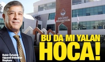  BU DA MI YALAN HOCA!