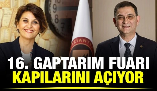 16. GAPTARIM FUARI KAPILARINI A&Ccedil;IYOR